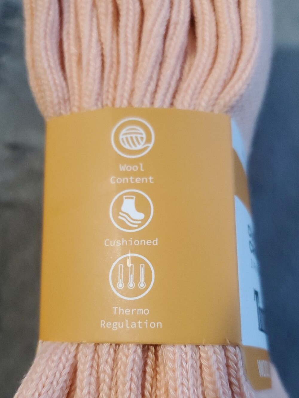 Timberland Wool Thermal Regulation Cushioned Crew Socks - 3 PK w/ Comfort - Picture 6 of 9